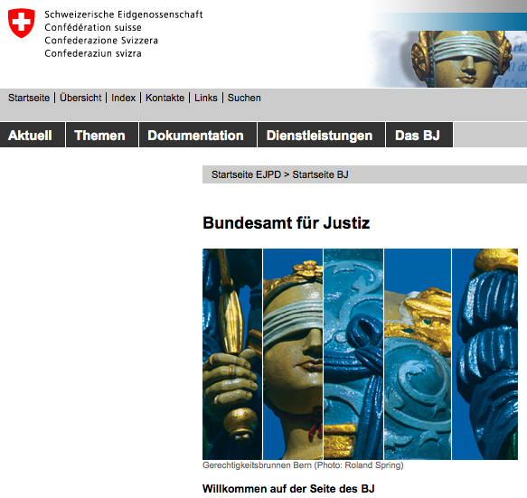 Bern Freie Stelle beim Bundesamt für Justiz Jurist 80