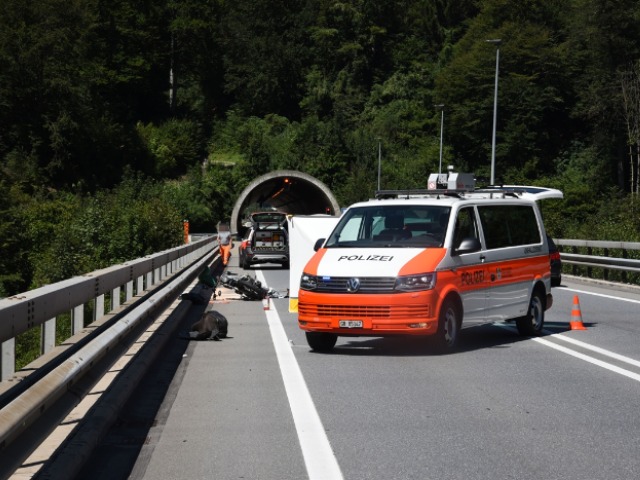 A13, Bonaduz GR - Schwerer Verkehrsunfall fordert Todesopfer