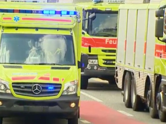 Basel BS - 27-jährige Frau bei Brand verletzt