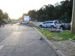 Unfall in Bassersdorf ZH - Mit hohem Tempo von A1 auf Rastplatz gefahren
