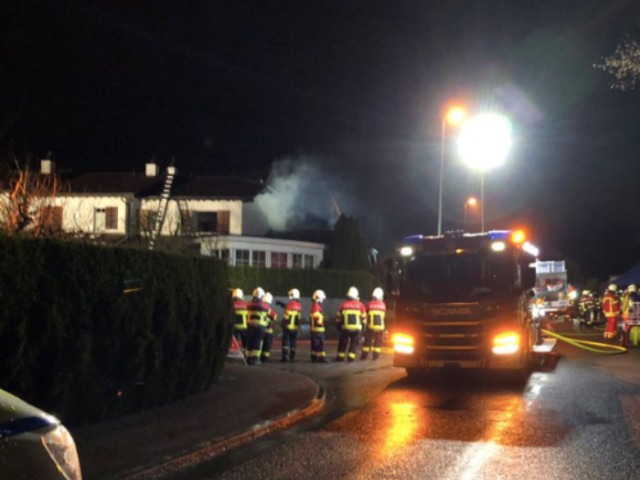 Brand in Zufikon AG - Tote Person geborgen