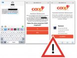 Noch immer sind Phishing-SMS im Namen von Coop im Umlauf