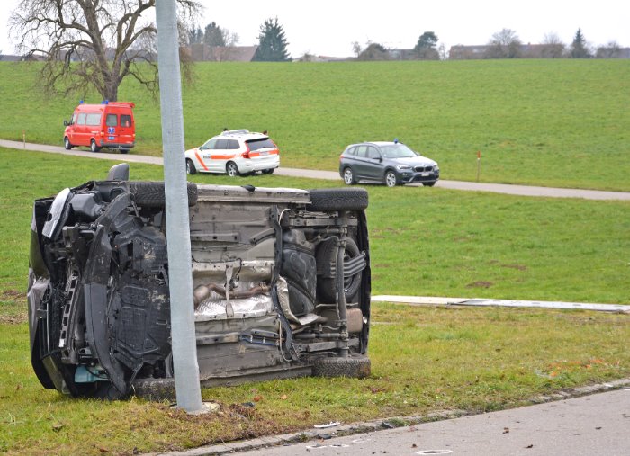Verkehrsunfall in Ellighausen TG - 15-jähriger Velofahrer verstorben