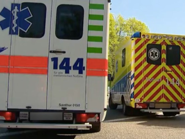Bern BE - Fussgänger nach Unfall verletzt im Spital