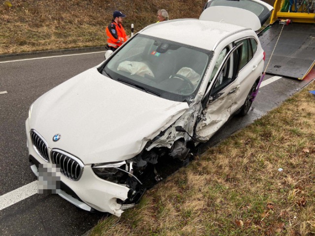 Unfall Schöftland AG - Autolenker beim Fahren eingenickt