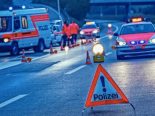 Tenniken BL - Autobahn A2 wegen Unfall total gesperrt