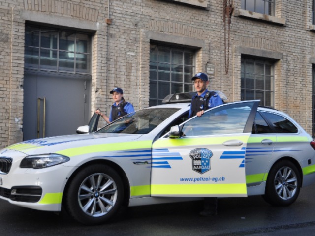 Aargau AG - Viel Arbeit für die Polizei