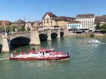 Wettsteinbrücke Basel-Stadt - Wasserrettung abgebrochen