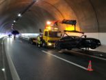 Arth SZ - Selbstunfall im Tunnel Schönegg