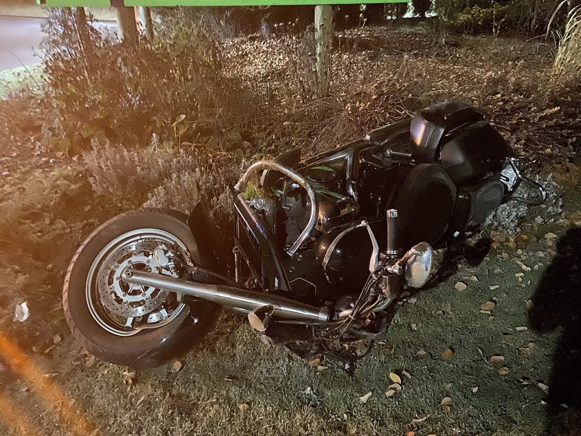 Unfall Mariahilf FR - Motorradfahrer rammt Insel: Schwer verletzt