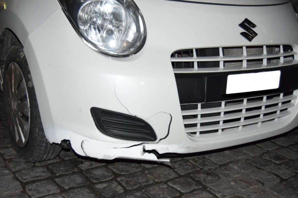 Unfall Heiden AR - Autolenker (22) verliert die Kontrolle über sein Auto