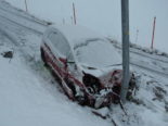 Unfall Kanton St.Gallen SG - Crash-Serie mit drei Verletzten