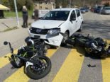 Balsthal SO: Unfall zwischen Auto und zwei Motorrädern