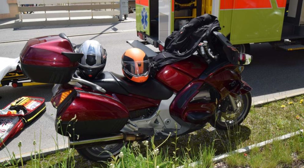 Urnäsch AR: Unfall zwischen zwei Motorrädern