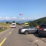 Feusisberg SZ: Sechs Verletzte nach schwerem Unfall mit vier Autos
