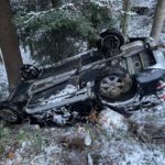In Schwellbrunn (AR) kam es am Samstag (27.11.21) zu einem Unfall in einer scharfen Linkskurve. Der PW überschlug sich mehrfach.