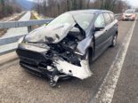 Filzbach GL: Unfall auf der A3 wegen Unaufmerksamkeit
