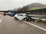 Zunzgen BL - Heftiger Unfall mit 5 Fahrzeugen