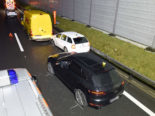 A2 Emmen LU: Drei Autos und ein Lieferwagen nach Unfall nicht mehr fahrbar