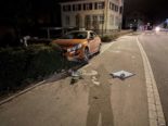 Romanshorn TG: Blaufahrer kracht bei Unfall in Verkehrsinsel
