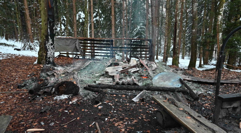 Waldkirch SG: Hofjüngerhütte abgebrannt