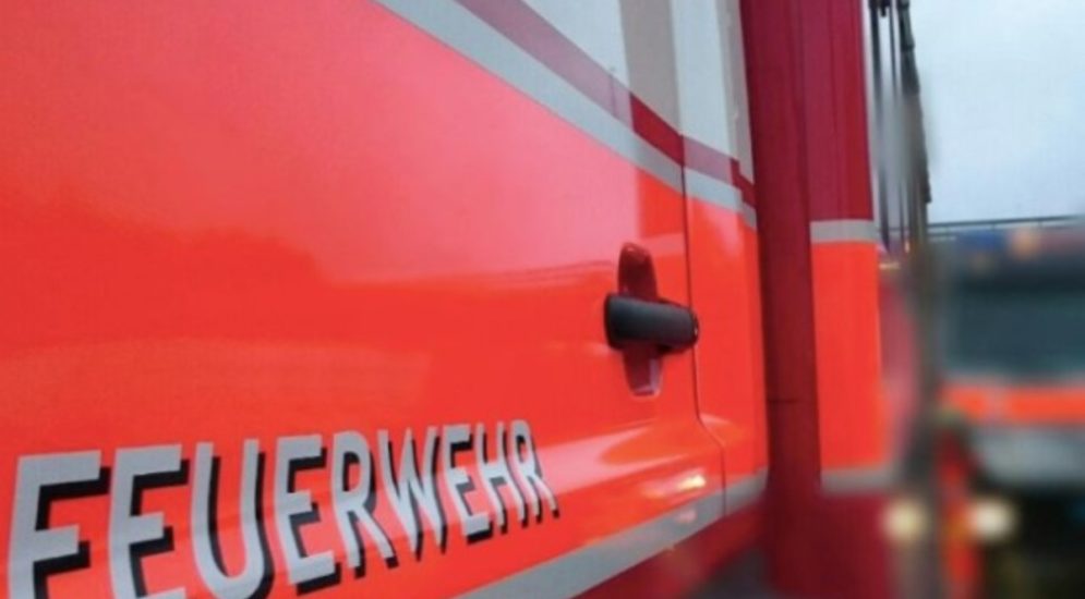 Bichelsee TG - Kantonsstrasse wegen Brand gesperrt