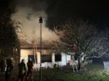 Rüti ZH: Christbaum setzt Haus in Brand, zwei Verletzte