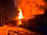 Winterthur / Geroldswil ZH: Scheune und Wohnhaus in Brand geraten