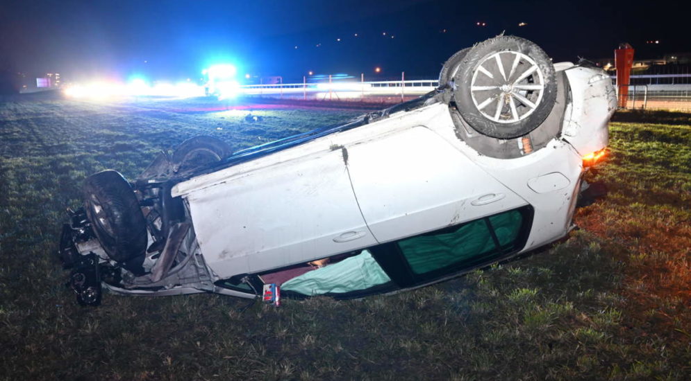 St.Margrethen SG: Unfall auf der Autobahn A1