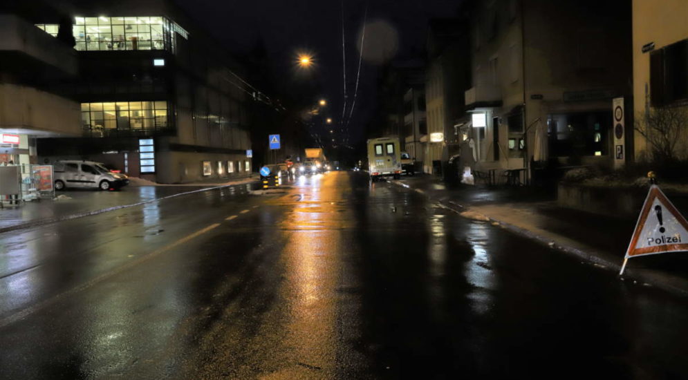 Stadt St.Gallen: Unfall auf der Zürcher Strasse