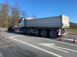 Hünenberg: Autofahrer nach Unfall mit Lastwagen erheblich verletzt