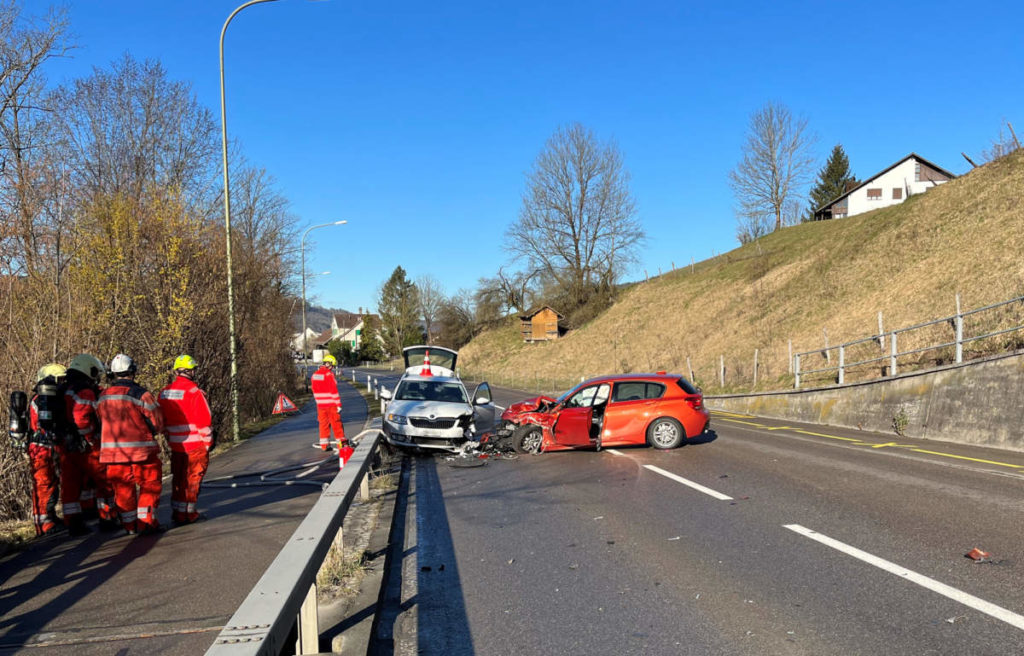 Winterthur: Zwei Unfälle, vier Verletzte