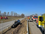 Diepoldsau SG: Schwerer Unfall auf der Autobahn