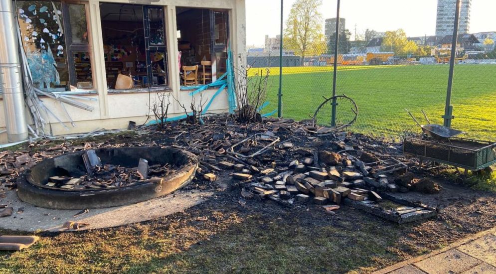Pratteln BL: Kindergarten durch Feuer zerstört - War es Brandstiftung?