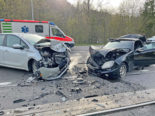 Frauenfeld TG: Unfall mit einem Lastwagen und zwei Autos