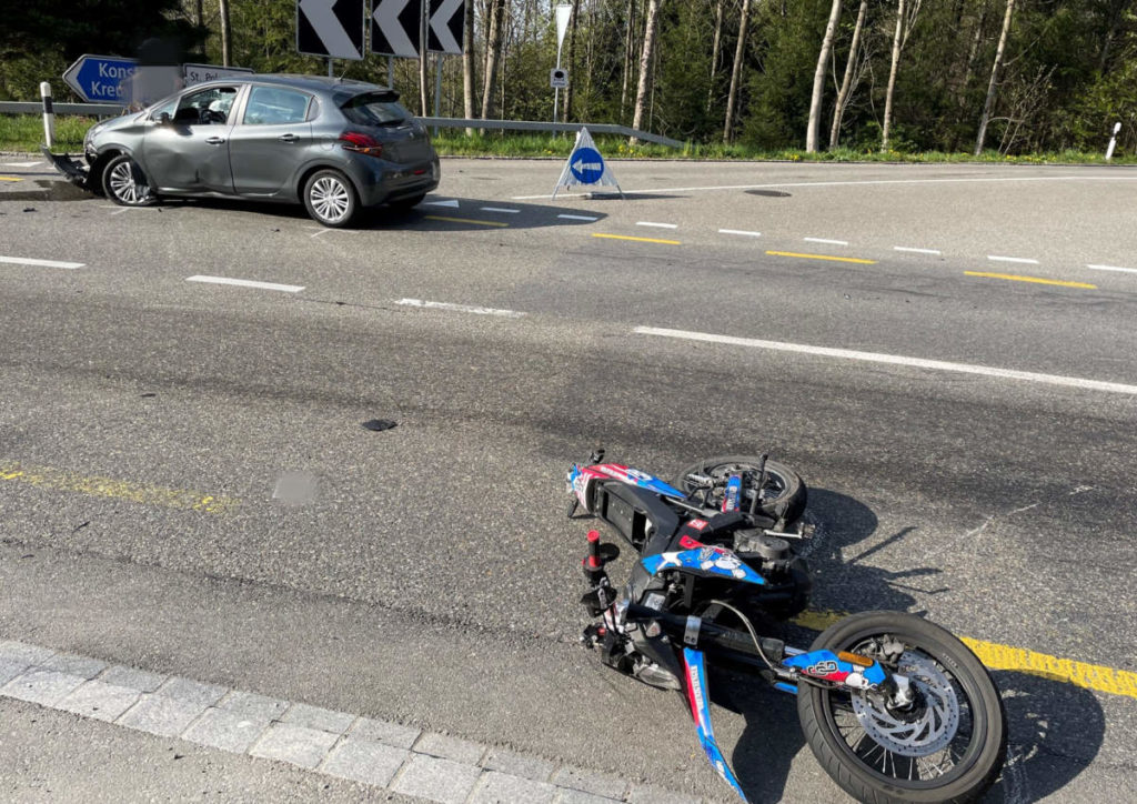 Bischofszell TG: Motorradfahrer (18) nach Unfall im Spital