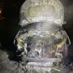 St.Gallen: Auto komplett ausgebrannt