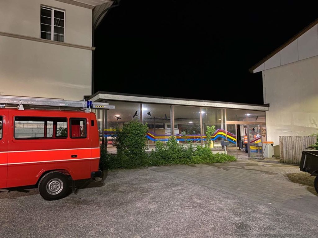 Brand in Kriegstetten SO: Feuerwehreinsatz beim Alten Schulhaus