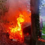 Buckten BL: Jagdhütte niedergebrannt