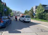 In Oberrieden kam es am Freitagnachmittag (20.05.2022) zu einem schweren Unfall zwischen einem Lieferwagen und einem Fussgänger.