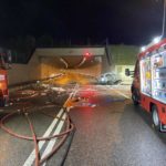Schrecklicher Unfall Küttigen AG: Fahrer verbrennt im Auto