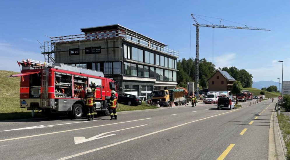 Feusisberg SZ: Zwei Tote und ein Vermisster nach Arbeitsunfall