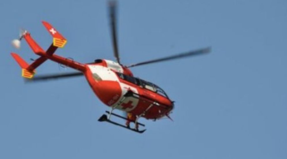Lütschental: Beifahrerin nach heftigem Unfall mit Rega ins Spital geflogen