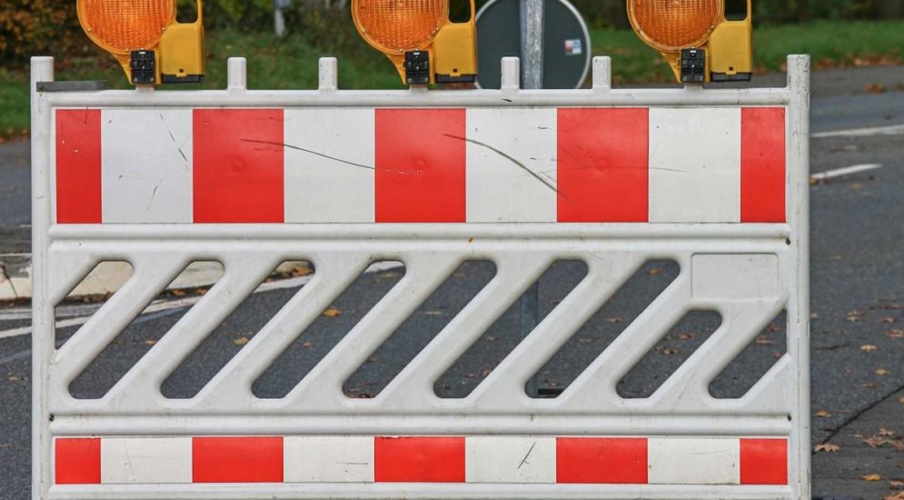 Sissach BL - Strasse wegen Unfall gesperrt