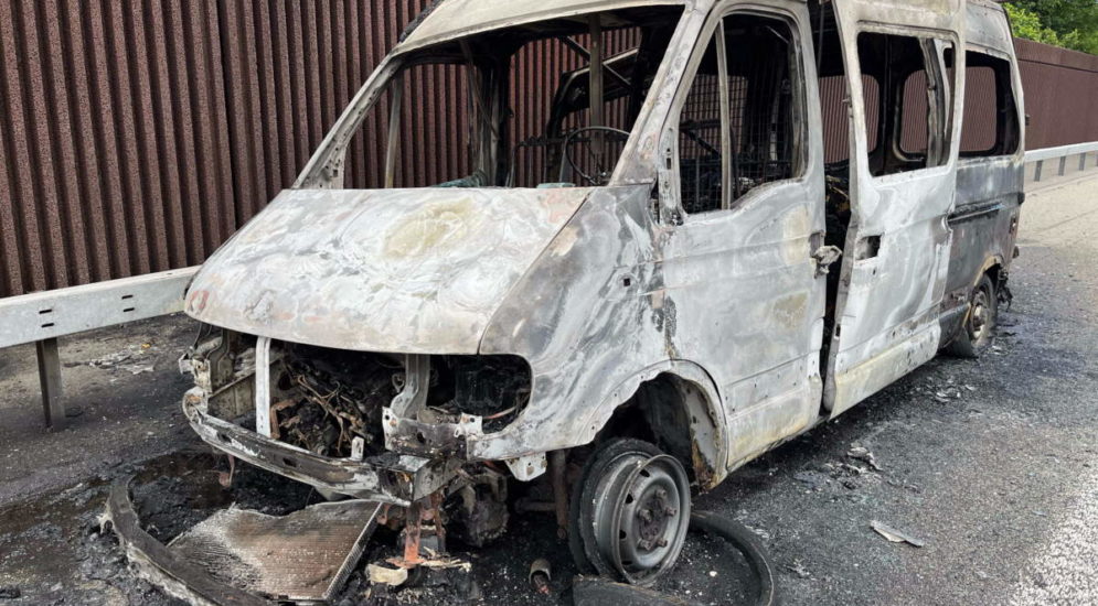 A3, Sargans SG: Auto gerät nach Unfall in Brand