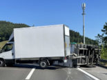 Unfall A2, Dagmersellen - Anhänger blockiert Autobahn