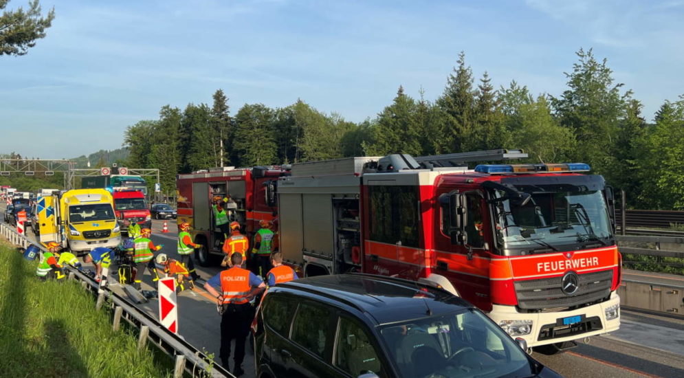 St.Gallen: Bei Unfall vom Motorrad geschleudert und schwer verletzt