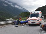 Domat/Ems: Motorradfahrer nach Unfall notfallmedizinisch versorgt