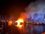 Romanshorn TG: Zwei Verletzte bei Vollbrand von Motorbooten