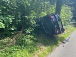 Boswil AG: Bei Unfall gegen Baum geschleudert
